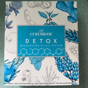 Curlsmith detox hair set scalp system new
